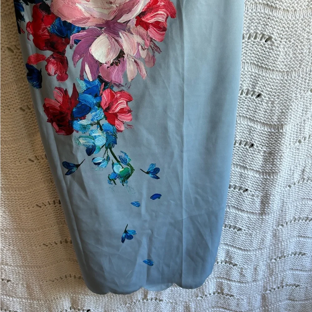 🛍️🛍️ HOST PICK 🎁 TED BAKER Hailly Raspberry-Ripple-Print Off-the-Shoulde… - Picture 11 of 13